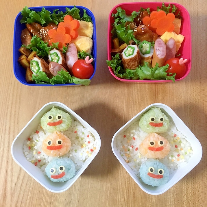 簡単キャラ弁 スライムタワーのお弁当 レシピ 作り方 By Cherry05 楽天レシピ 簡単キャラ弁 スライムタワーのお弁当 レシピ 作り方 By Cherry05 楽天レシピ